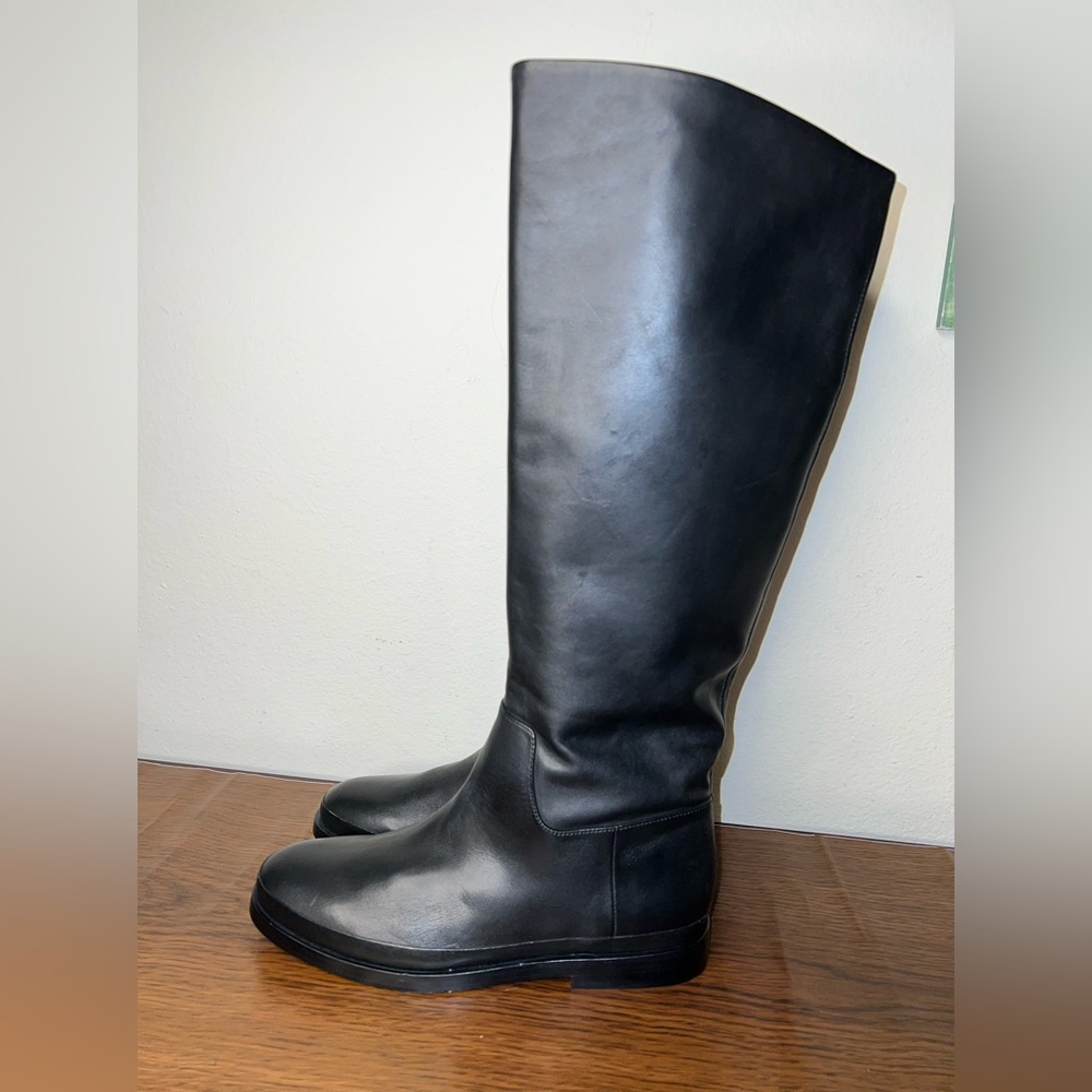 New Vince Women's Carleigh Leather Knee Boots Sz 7.5M